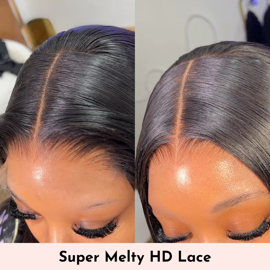 HD Lace Glueless Bob Wig – Straight Short Bob 5x5 Mareeyama Moments.