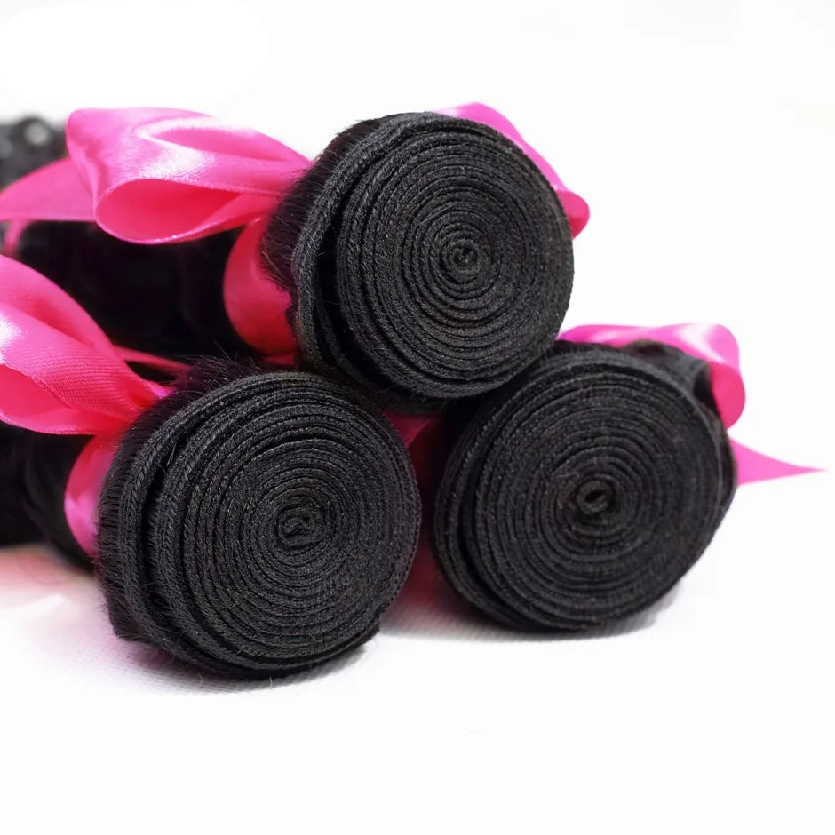 Mongolian Deep Curly Hair Extensions Human Hair Bundles Mareeyama Moments.