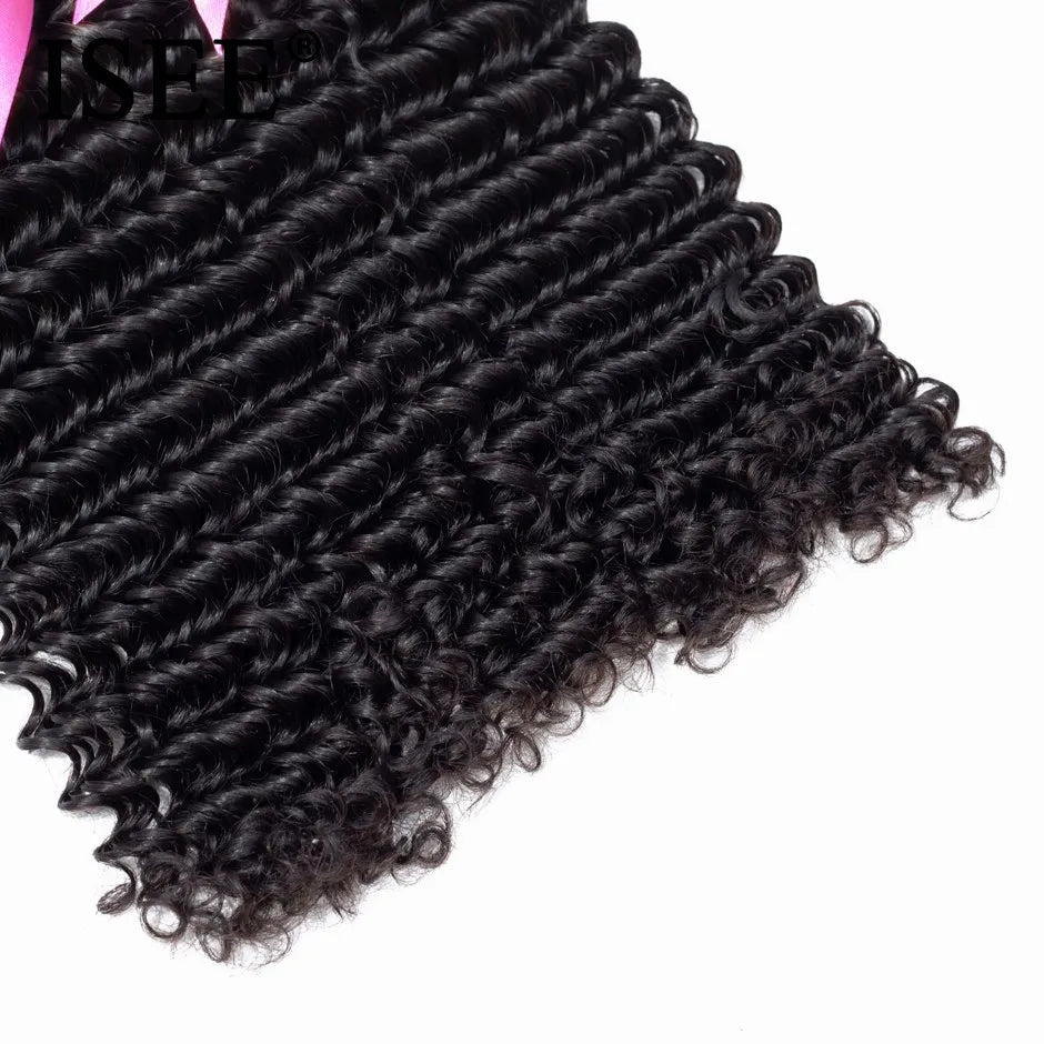 Mongolian Deep Curly Hair Extensions Human Hair Bundles Mareeyama Moments.