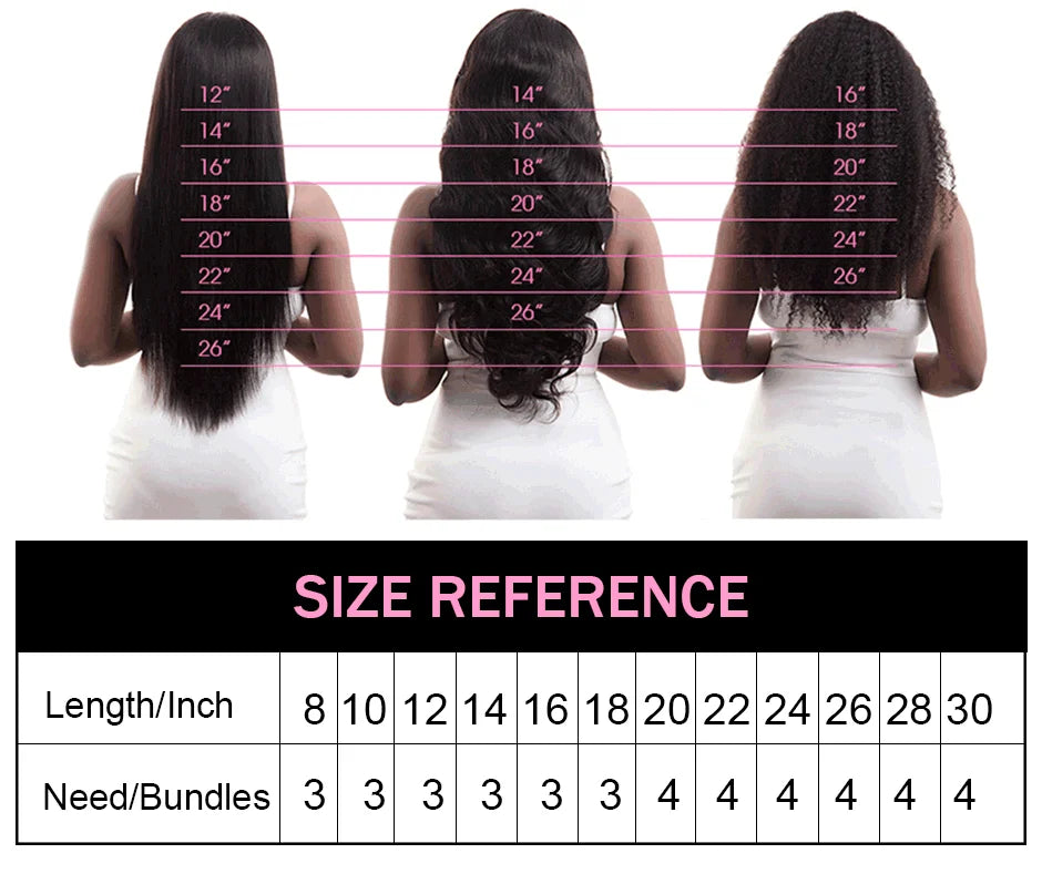 Human Hair Bundles With Closure Remy 3 Bundles With Closure Mareeyama Moments.