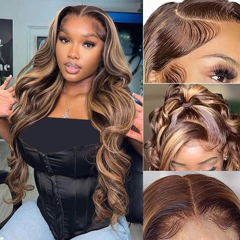Blonde Body Wave 13X6 Hd Lace Frontal Wigs Hd Lace Wig 13X6 Human Hair 13x4 Mareeyama Moments.