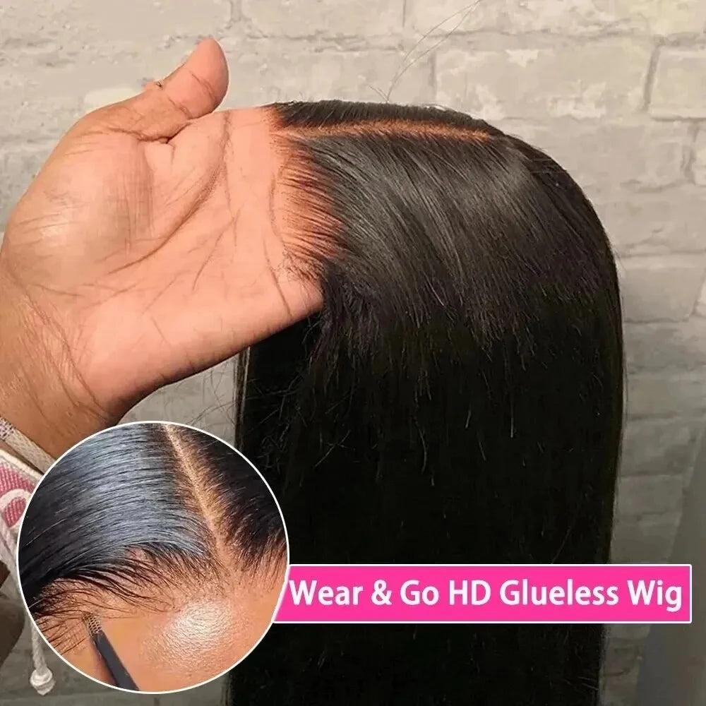 Wear And Go Glueless Bob Straight Pre Cut Lace Front Mareeyama Moments.