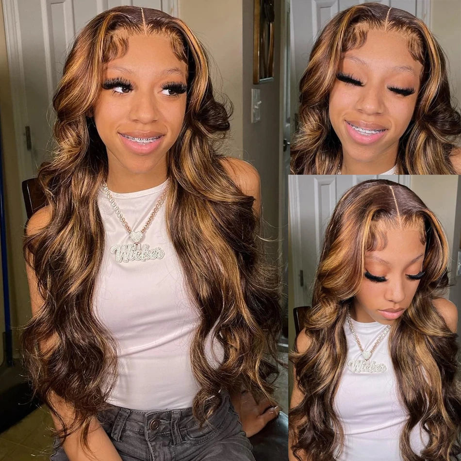 Blonde Body Wave 13X6 Hd Lace Frontal Wigs Hd Lace Wig 13X6 Human Hair 13x4 Mareeyama Moments.