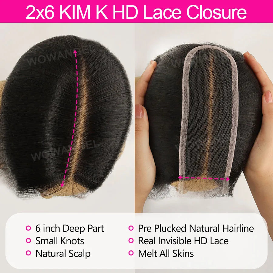2x6 Deep Parting HD Lace Closure Frontal Mareeyama Moments.