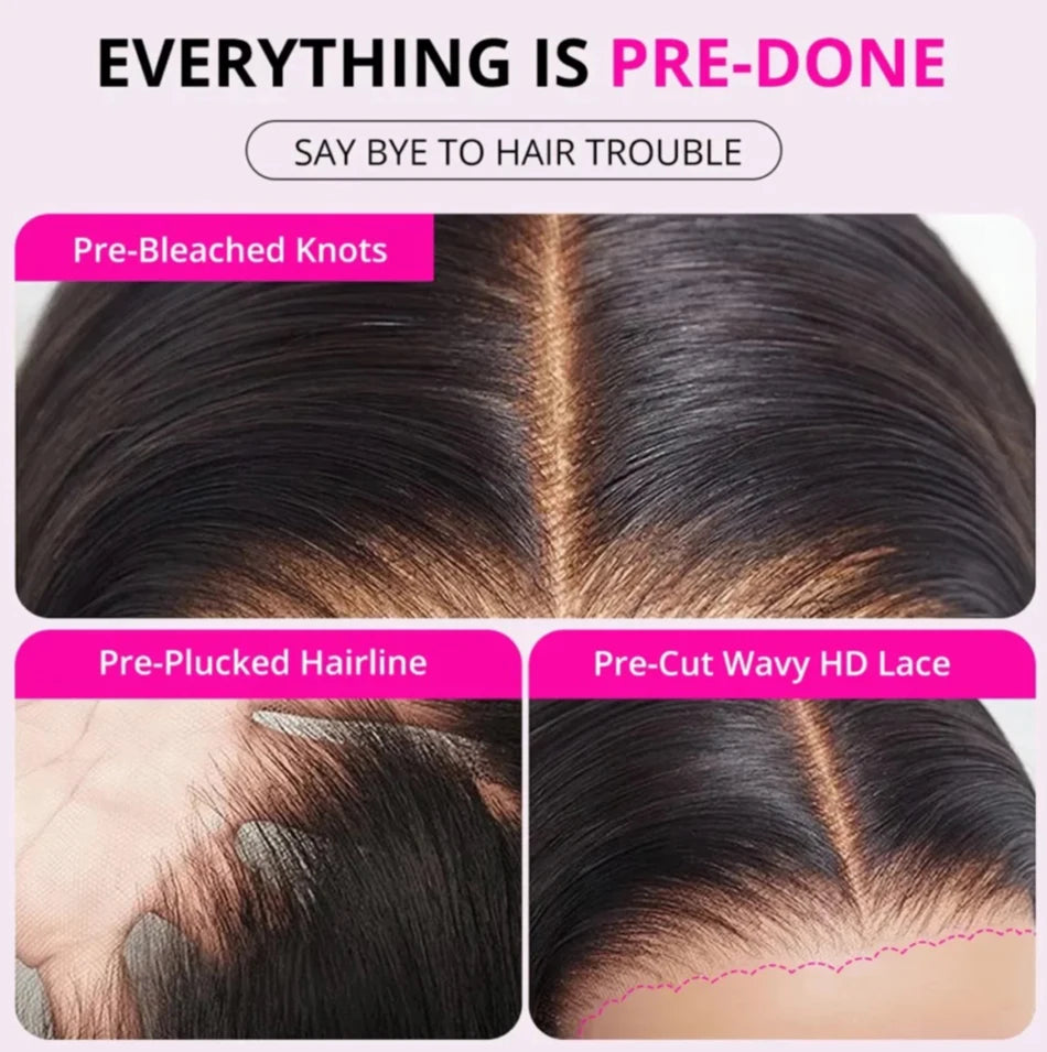 M-Cap Glueless Wigs Human Hair Mareeyama Moments.
