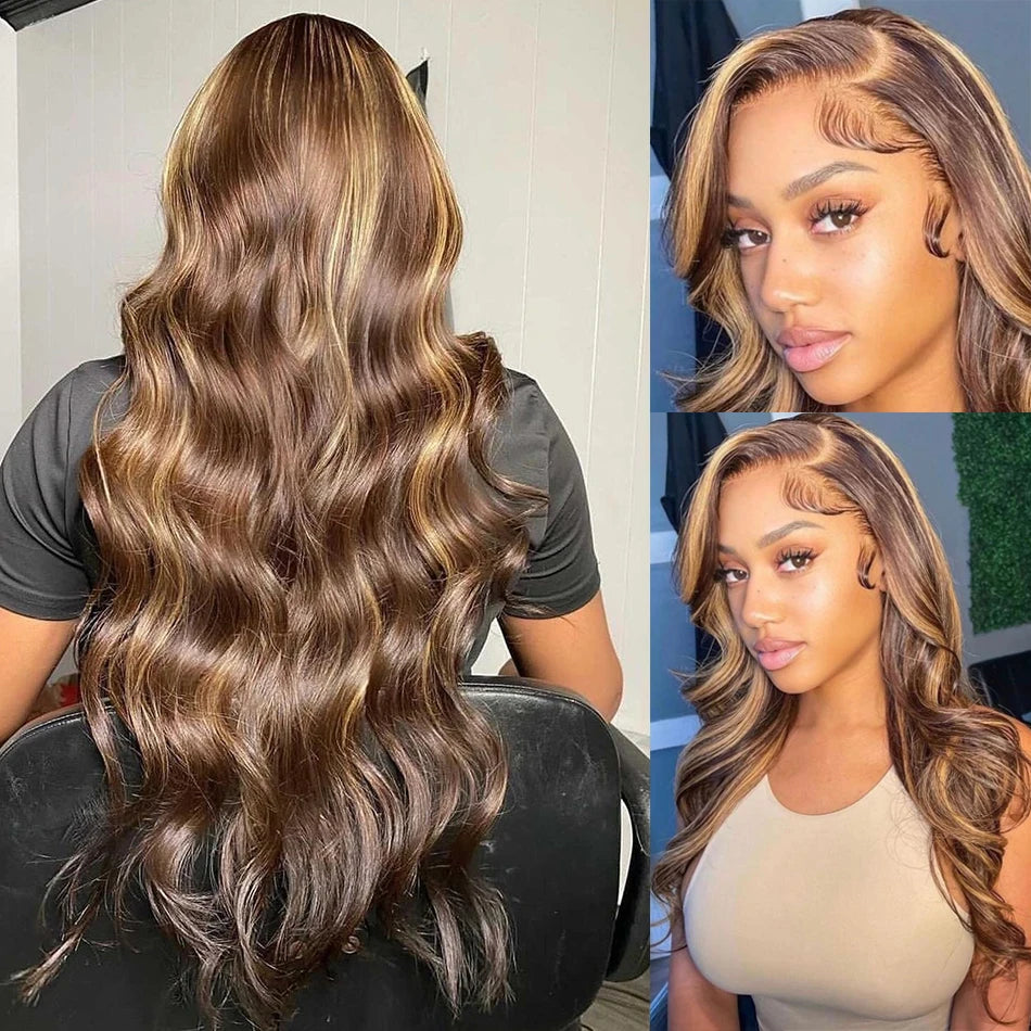 Blonde Body Wave 13X6 Hd Lace Frontal Wigs Hd Lace Wig 13X6 Human Hair 13x4 Mareeyama Moments.