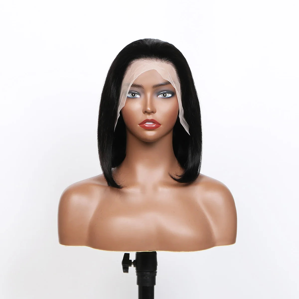 Short BOB Wig Lace Frontal Cuticle Aligned Pre Plucked Brazilian Human Hair Mareeyama Moments.