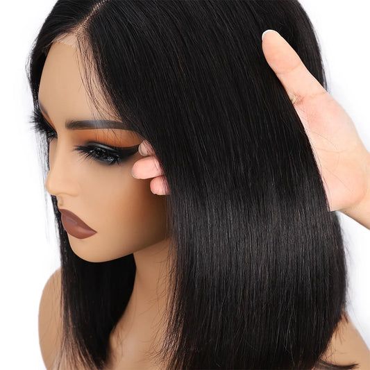 Wear And Go Glueless Bob Straight Pre Cut Lace Front Mareeyama Moments.