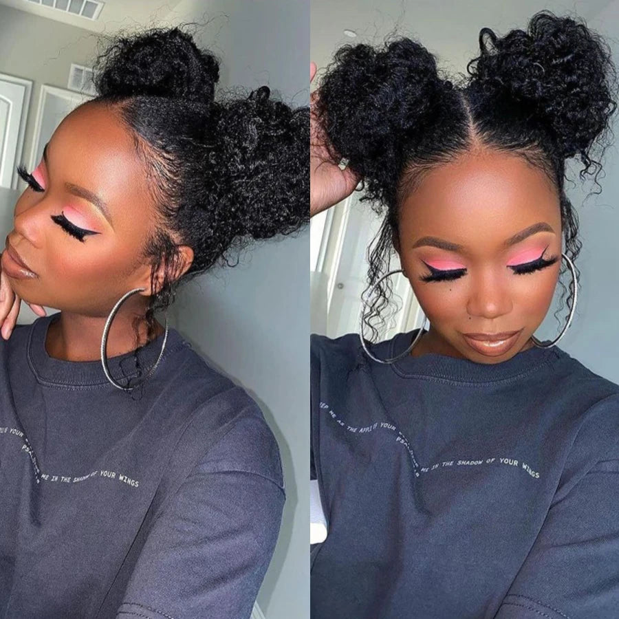 360 HD Lace Curly Wig – Full Lace, Water Wave, 250% Density Mareeyama Moments.