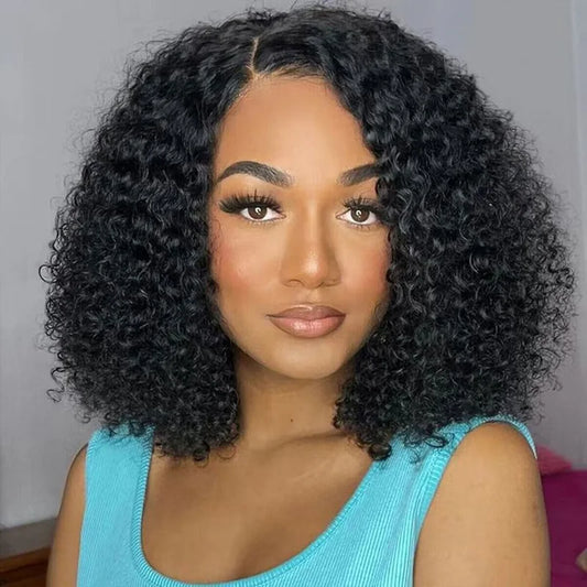 Wear Go Glueless Wig Short Bob Human Hair HD Lace Front - MareeYama