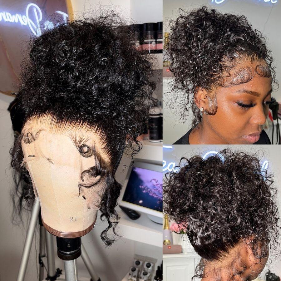 Skinlike HD Full Lace Wig 360 – Water Wave, 100% Virgin Hair Mareeyama Moments.