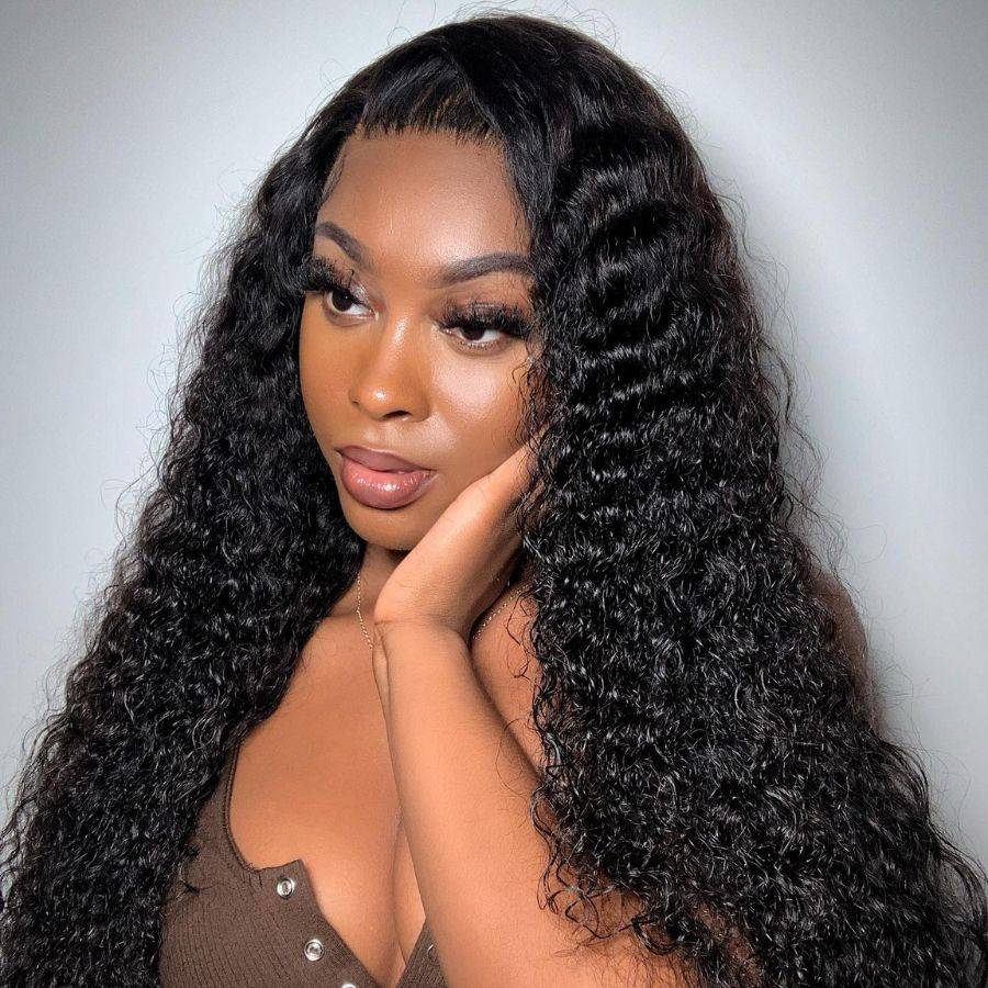 Pre-Everything 9X6 Wear Go Glueless Wig Deep Wave HD Lace Closure Wigs