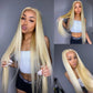 3/4 613 Honey Blonde Color Hair Extension Brazilian Hair Weave Bundles Mareeyama Moments.