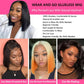 Wear And Go Glueless Bob Straight Pre Cut Lace Front Mareeyama Moments.