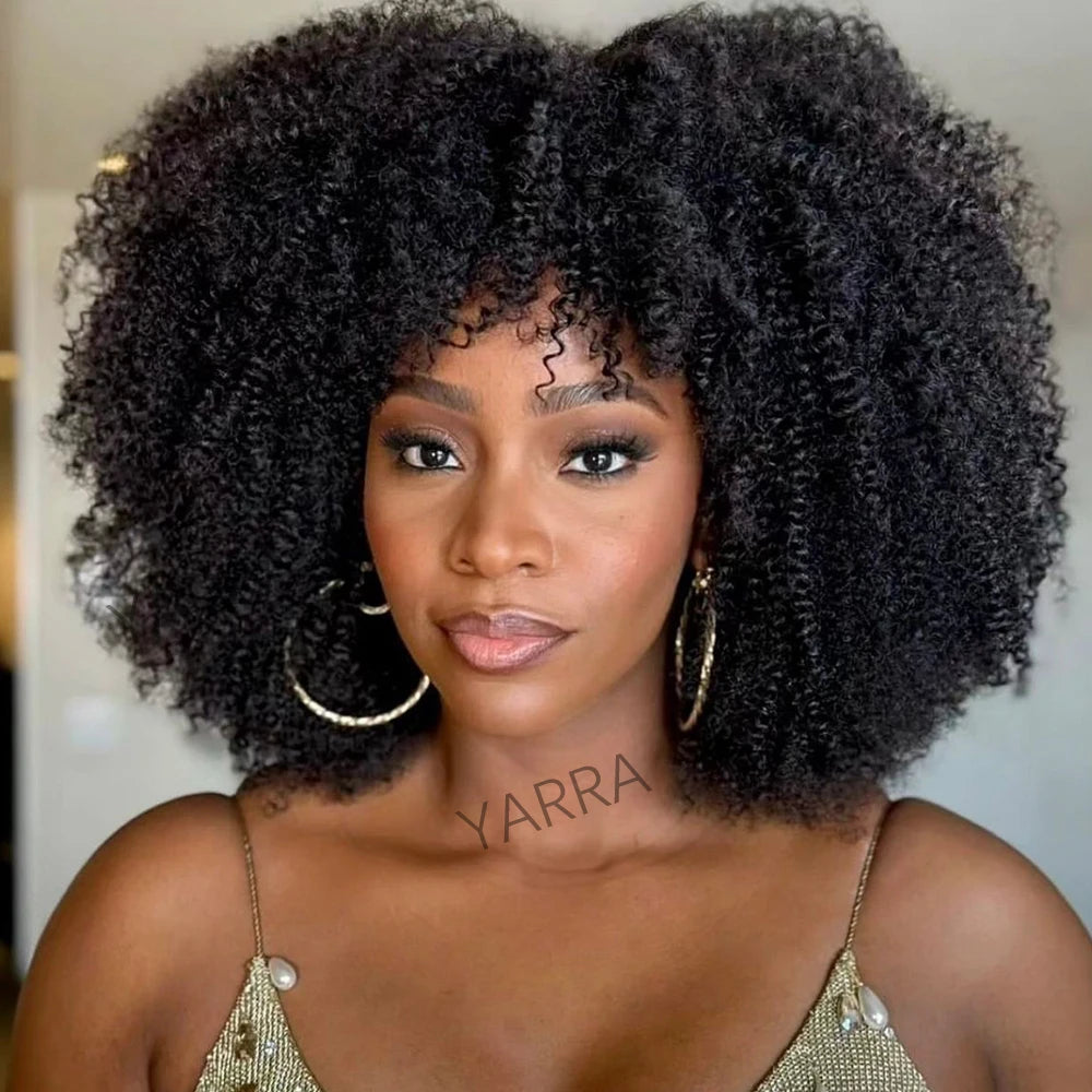 Afro Wigs – Bold & Natural Textured Human Hair