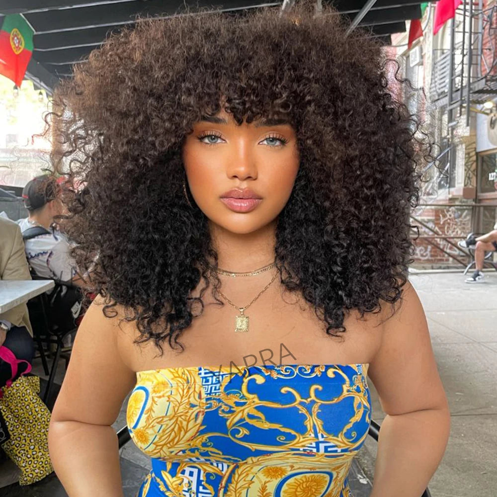 Afro Wigs – Bold & Natural Textured Human Hair