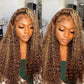 13x6 Hd Lace Highlight Wig Human Hair Wigs For Women Curly Colored Honey Blonde Brazilian Water Wave 13x4 Deep Wave Frontal Wig Mareeyama Moments.