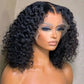 Glueless Wigs Short Bob Wigs Kiny Curly Lace Front Human Hair Wigs 13x4 Mareeyama Moments.