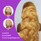 Honey Blonde Body Wave 13x4 Lace Front Human Hair Wig 13x6 HD Mareeyama Moments.