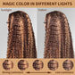 Curly Highlight Human Hair 100% Honey Blonde Loose Deep Wig Mareeyama Moments.