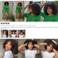 Afro Kinky Curly Human Hair Wig With Bangs For Black Women 180% 250% Density Brazilian Remy Full Machine Made Hair Yarra Mareeyama Moments.