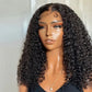 Glueless Wigs Short Bob Wigs Kiny Curly Lace Front Human Hair Wigs 13x4 Mareeyama Moments.