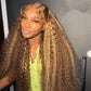 Hair Deep Wave 13x6 Highlight Lace Frontal Wig Human Hair 13x4 Ombre Lace Mareeyama Moments.