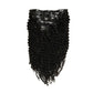 Kinky Curly Seamless Clip Ins Hair Extensions