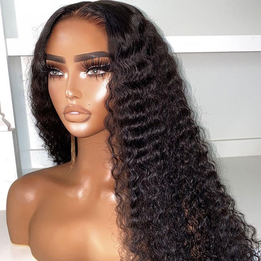 Pre-Everything 9X6 Wear Go Glueless Wig Deep Wave HD Lace Closure Wigs