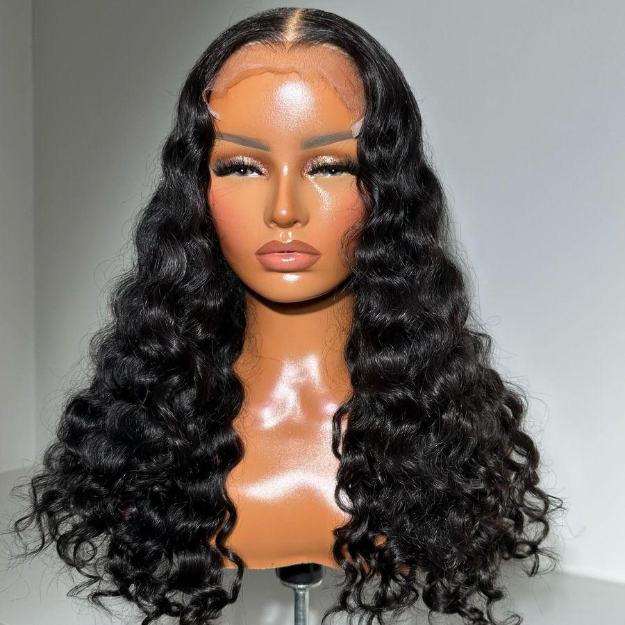 Burmese Wave 13x6 Skinlike Real HD Lace Front Wig 5X5 Glueless Wig