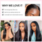 Wear & Go 5x5 HD Lace Closure Wig Straight Pre-Everything Glueless Wig Mareeyama Moments.