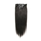 Yaki Straight Seamless Clip Ins Hair Extensions